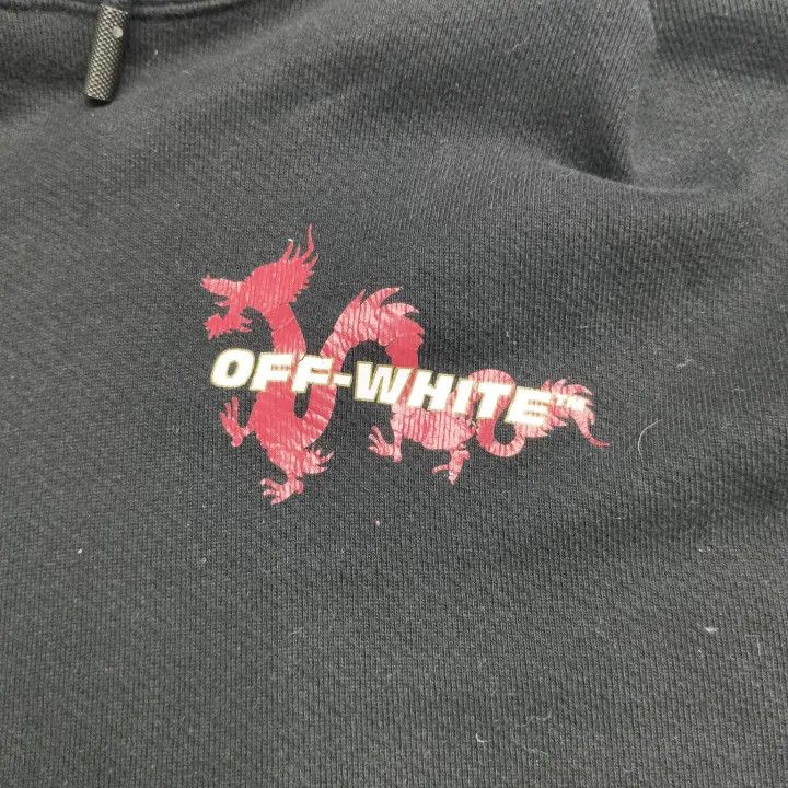 Off-White OFF-WHITE Logo Print Hoodie 0079 Size US XL / EU 56 / 4 - 5 Thumbnail
