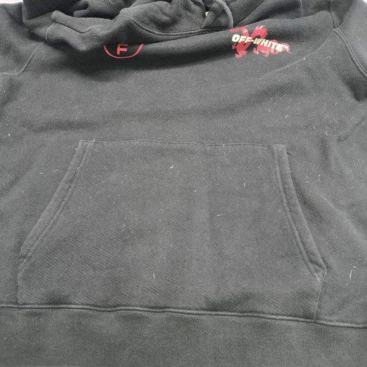 Off-White OFF-WHITE Logo Print Hoodie 0079 Size US XL / EU 56 / 4 - 9 Thumbnail