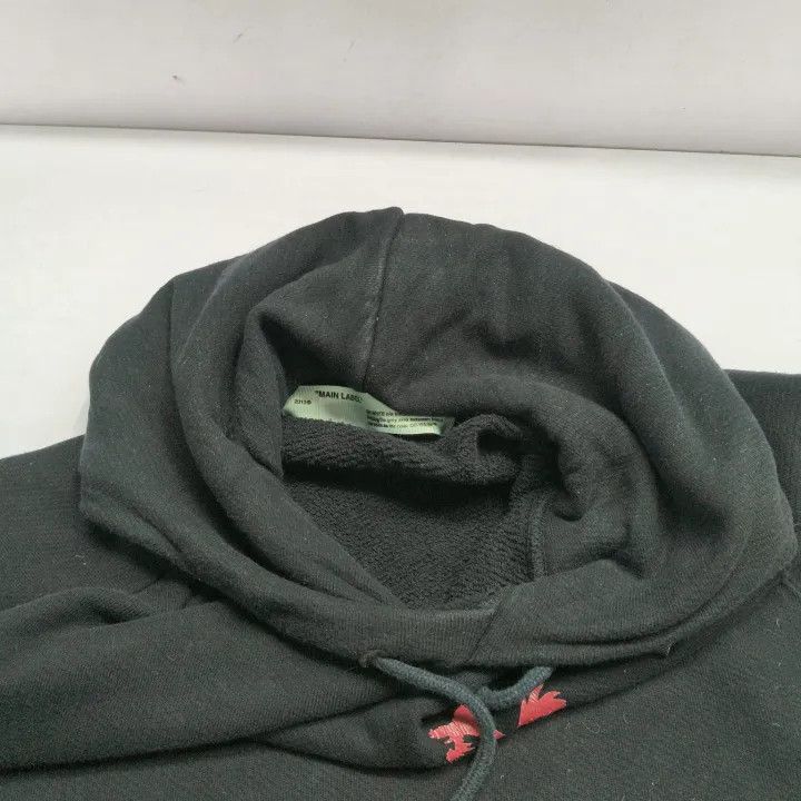 Off-White OFF-WHITE Logo Print Hoodie 0079 Size US XL / EU 56 / 4 - 6 Thumbnail