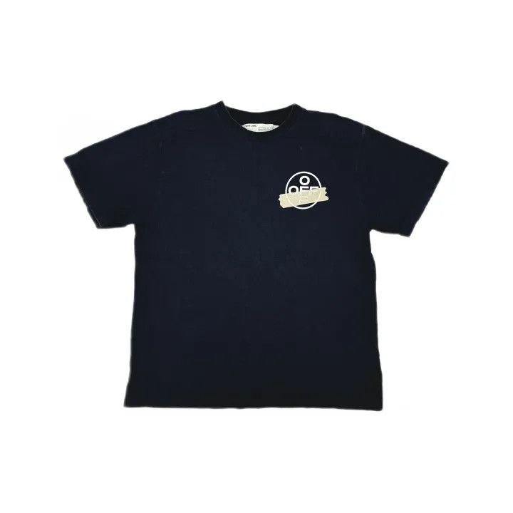 Off-White Off-White SS20 Black Graphic Short-Sleeve T-Shirt 0079 Size US M / EU 48-50 / 2 - 2 Thumbnail