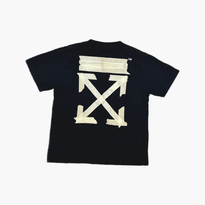 Off-White Off-White SS20 Black Graphic Short-Sleeve T-Shirt 0079 Size US M / EU 48-50 / 2 - 3 Thumbnail