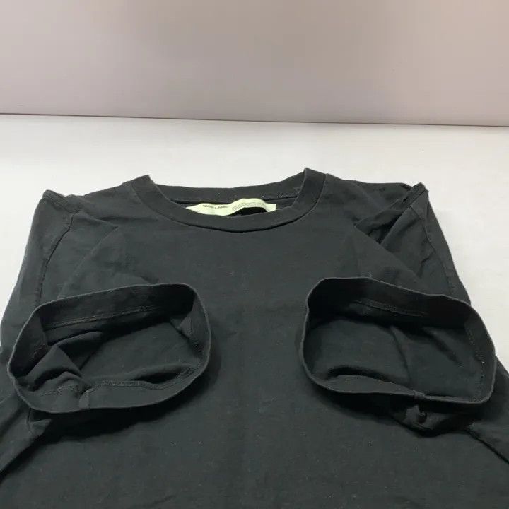 Off-White Off-White SS20 Black Graphic Short-Sleeve T-Shirt 0079 Size US M / EU 48-50 / 2 - 11 Thumbnail