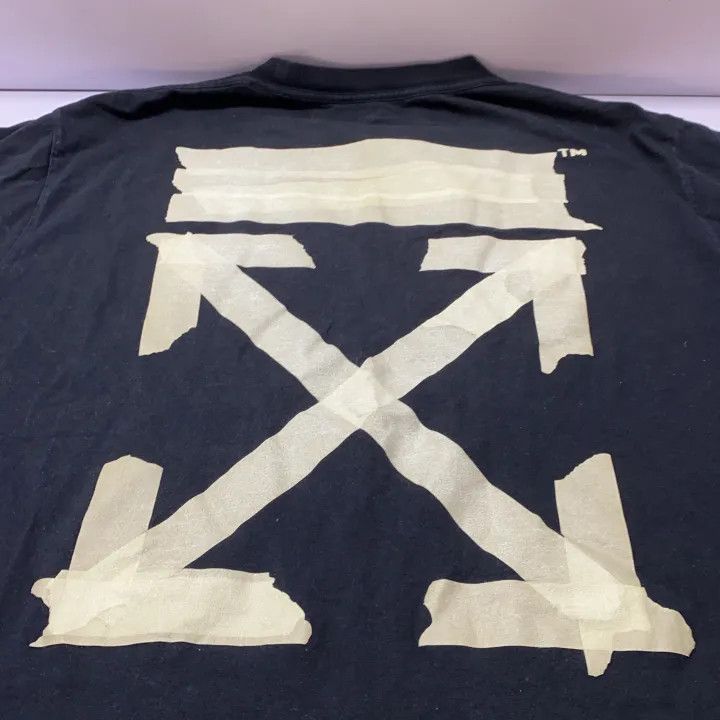 Off-White Off-White SS20 Black Graphic Short-Sleeve T-Shirt 0079 Size US M / EU 48-50 / 2 - 6 Thumbnail