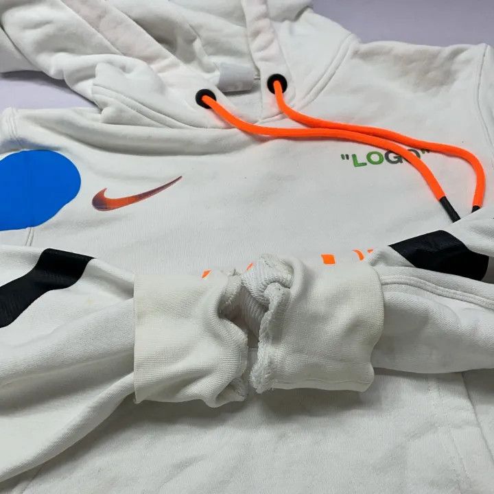 Off-White Off-White x Nike Logo Hoodie for Couples 0079 Size US S / EU 44-46 / 1 - 12 Thumbnail