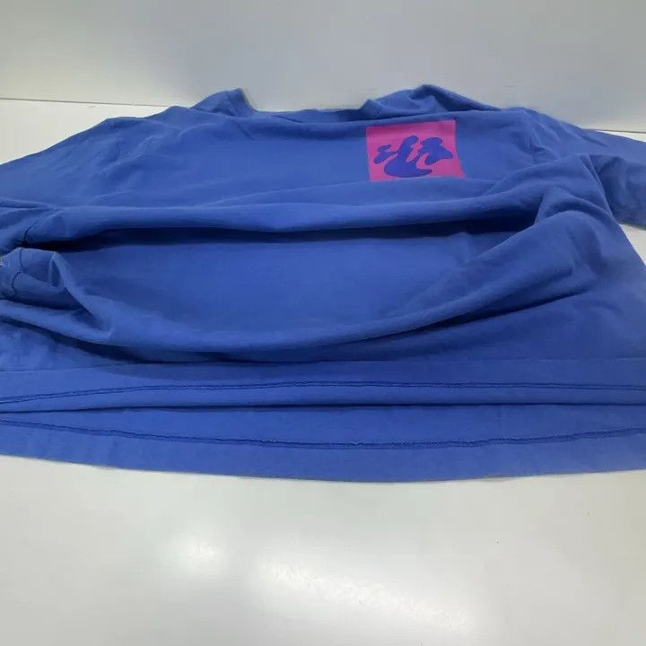 Off-White Off-White FW19 Blue Oversized T-Shirt 0079 Size US XS / EU 42 / 0 - 8 Thumbnail