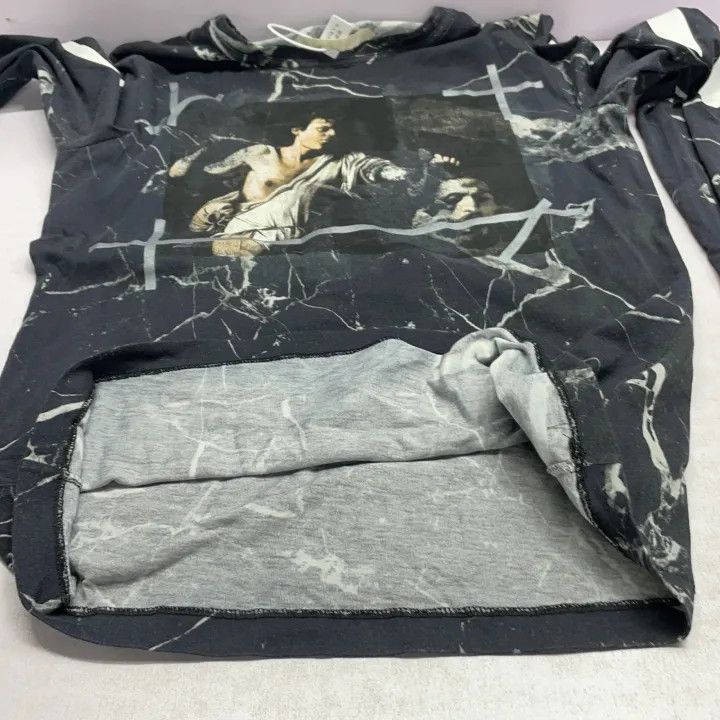 Off-White Off-White Black Graphic Long Sleeve T-Shirt 0079 Size US XS / EU 42 / 0 - 15 Thumbnail