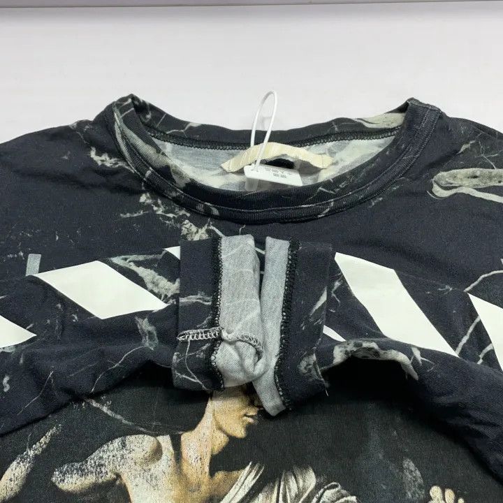 Off-White Off-White Black Graphic Long Sleeve T-Shirt 0079 Size US XS / EU 42 / 0 - 11 Thumbnail