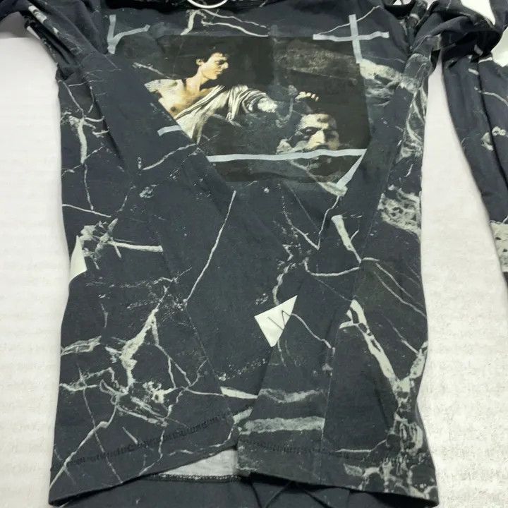 Off-White Off-White Black Graphic Long Sleeve T-Shirt 0079 Size US XS / EU 42 / 0 - 14 Thumbnail