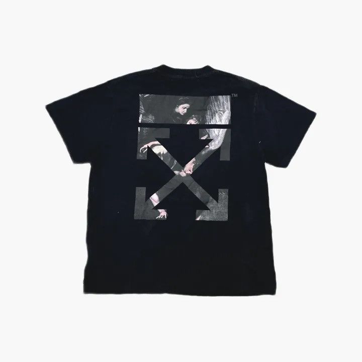 Off-White Off-White Carravaggio Graphic Short Sleeve T-Shirt 0079 Size US XS / EU 42 / 0 - 3 Thumbnail