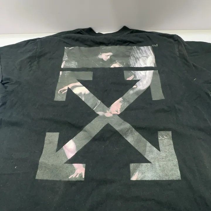 Off-White Off-White Carravaggio Graphic Short Sleeve T-Shirt 0079 Size US XS / EU 42 / 0 - 7 Thumbnail