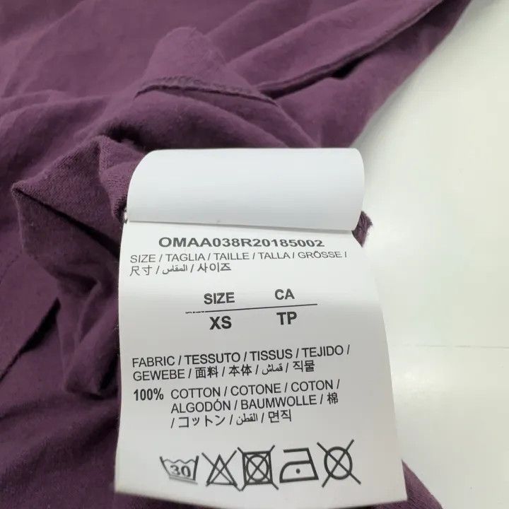 Off-White Off-White Black Gold Tape Arrow Short Sleeve T-Shirt 0079 Size US XS / EU 42 / 0 - 4 Thumbnail