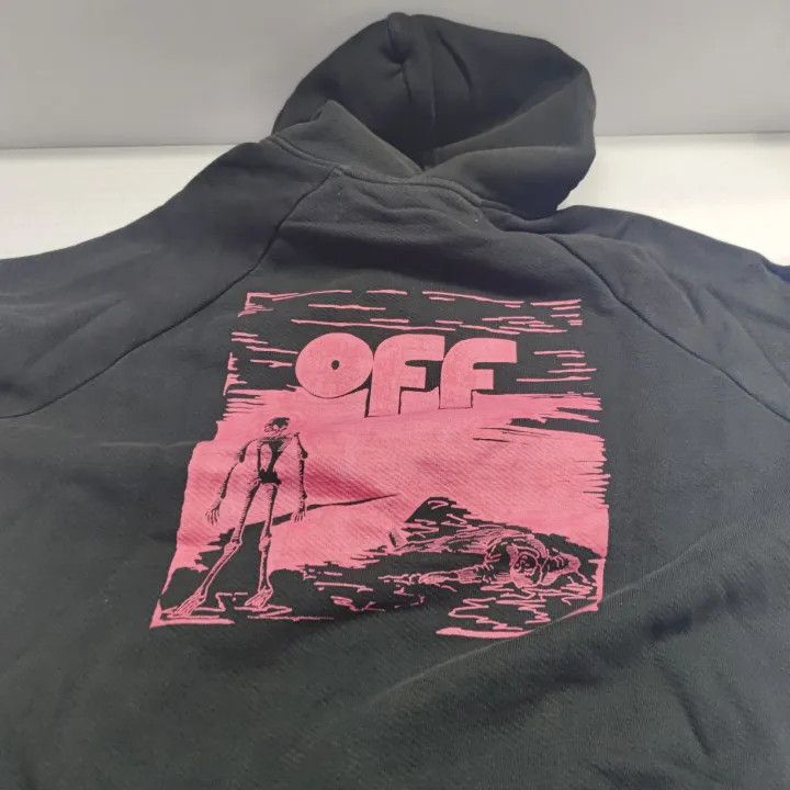 Off-White Off-White Black Graphic Print Hoodie 0079 Size US XS / EU 42 / 0 - 7 Thumbnail