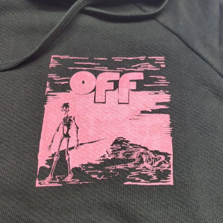 Off-White Off-White Black Graphic Print Hoodie 0079 Size US XS / EU 42 / 0 - 9 Thumbnail