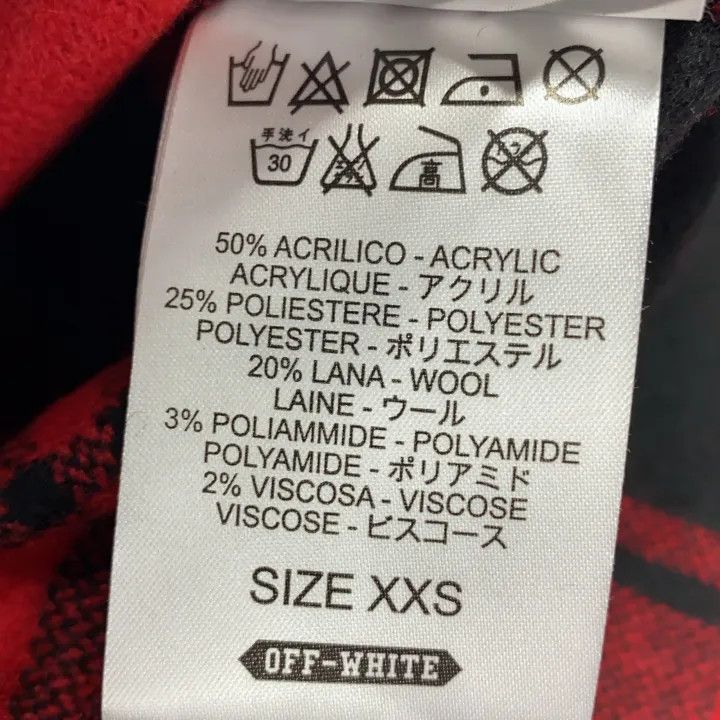 Off-White Off-White Checked Shirt for Men and Women 0079 Size US XXS / EU 40 - 4 Thumbnail