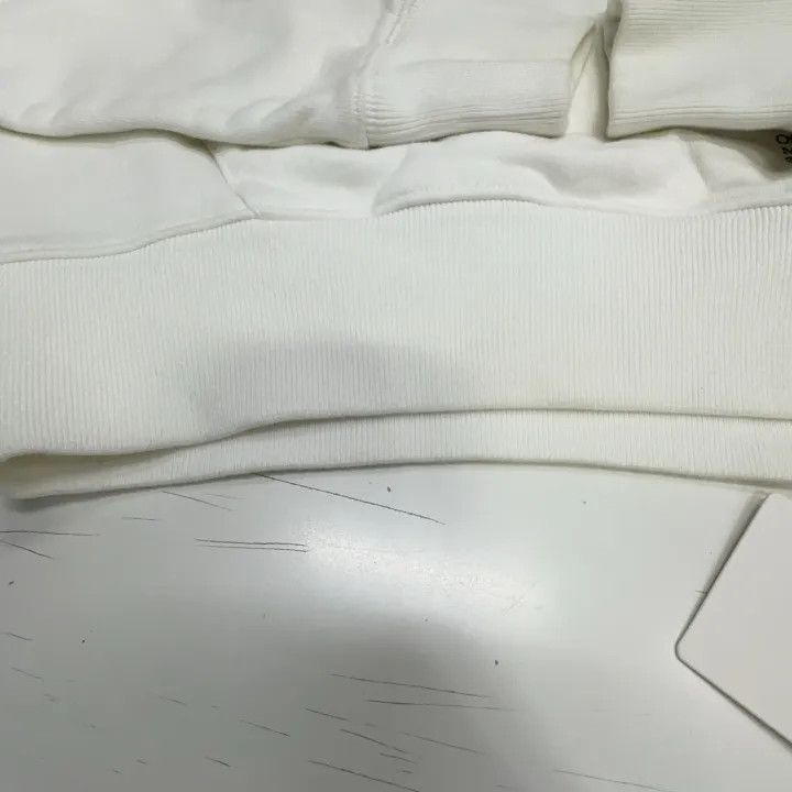Off-White Off-White White Hooded Long Sleeve Sweatshirt 0079 Size US XS / EU 42 / 0 - 5 Thumbnail