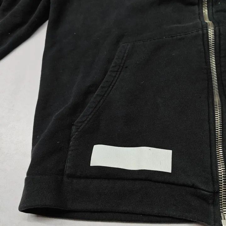 Off-White Off-White Black Detail Zip Hoodie for Men 0079 Size US M / EU 48-50 / 2 - 18 Thumbnail