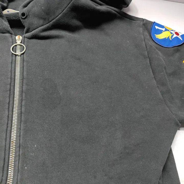 Off-White Off-White Black Detail Zip Hoodie for Men 0079 Size US M / EU 48-50 / 2 - 15 Thumbnail