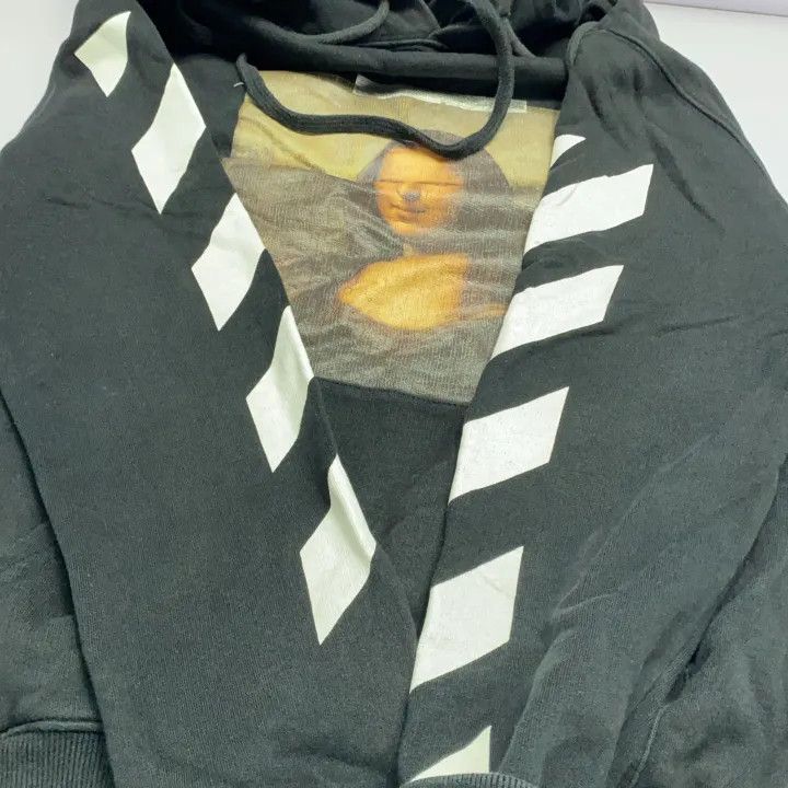 Off-White Off-White Mona Lisa Relaxed Hoodie 0079 Size US XS / EU 42 / 0 - 10 Thumbnail