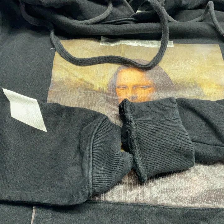 Off-White Off-White Mona Lisa Relaxed Hoodie 0079 Size US XS / EU 42 / 0 - 9 Thumbnail