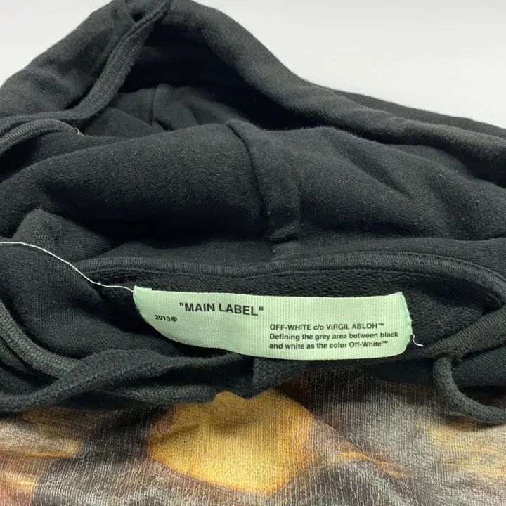 Off-White Off-White Mona Lisa Relaxed Hoodie 0079 Size US XS / EU 42 / 0 - 4 Thumbnail