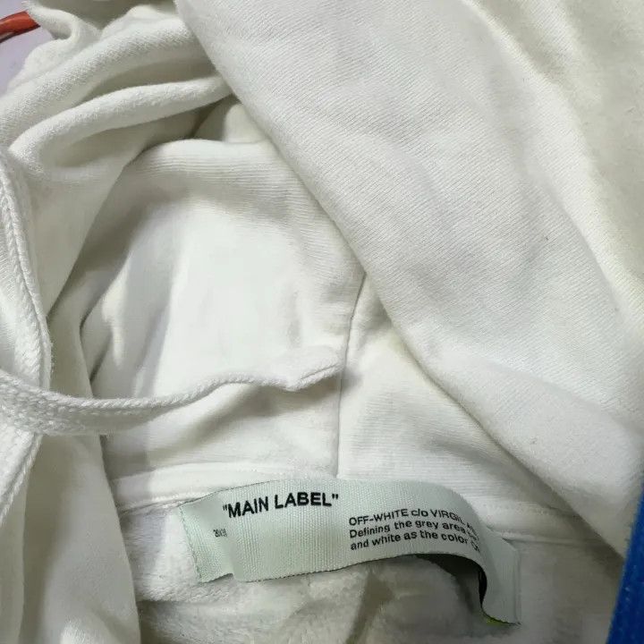 Off-White Off-White Acrylic Arrows Slim Hoodie for Men 0079 Size US S / EU 44-46 / 1 - 5 Thumbnail