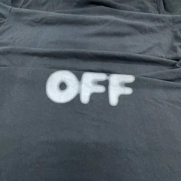 Off-White Off-White Black Logo Printed Short Sleeve T-Shirt 0079 Size US L / EU 52-54 / 3 - 6 Thumbnail