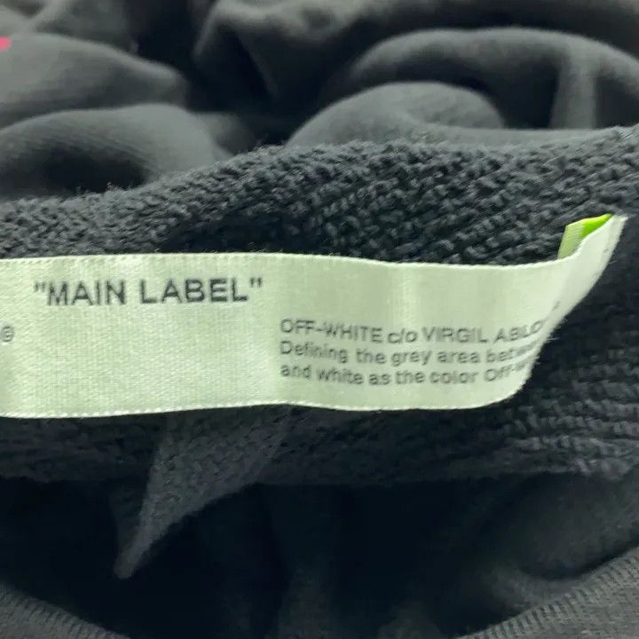 Off-White Off-White Graphic Print Black Hoodie 0079 Size US S / EU 44-46 / 1 - 2 Thumbnail
