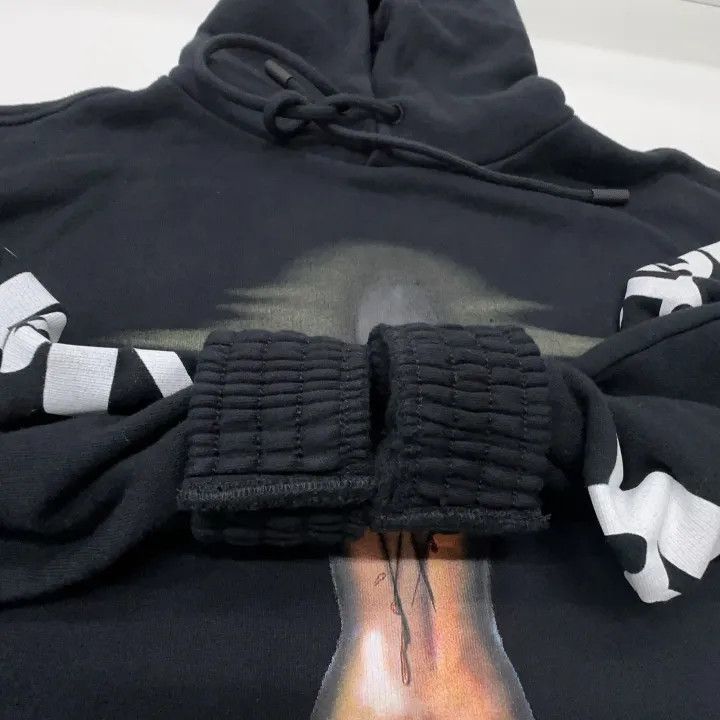 Off-White Off-White Black Long Sleeve Hoodie 0079 Size US XXS / EU 40 - 6 Thumbnail