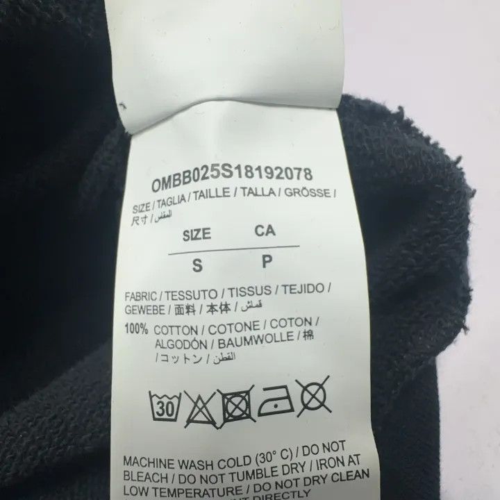 Off-White Off-White Black Flame Graphic Hoodie 0079 Size US S / EU 44-46 / 1 - 4 Thumbnail