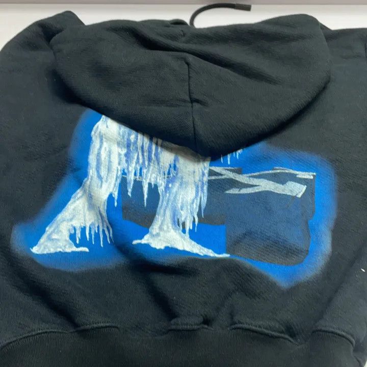Off-White Off-White Black Loose-Fit Hoodie with Print 0079 Size US XXS / EU 40 - 7 Thumbnail