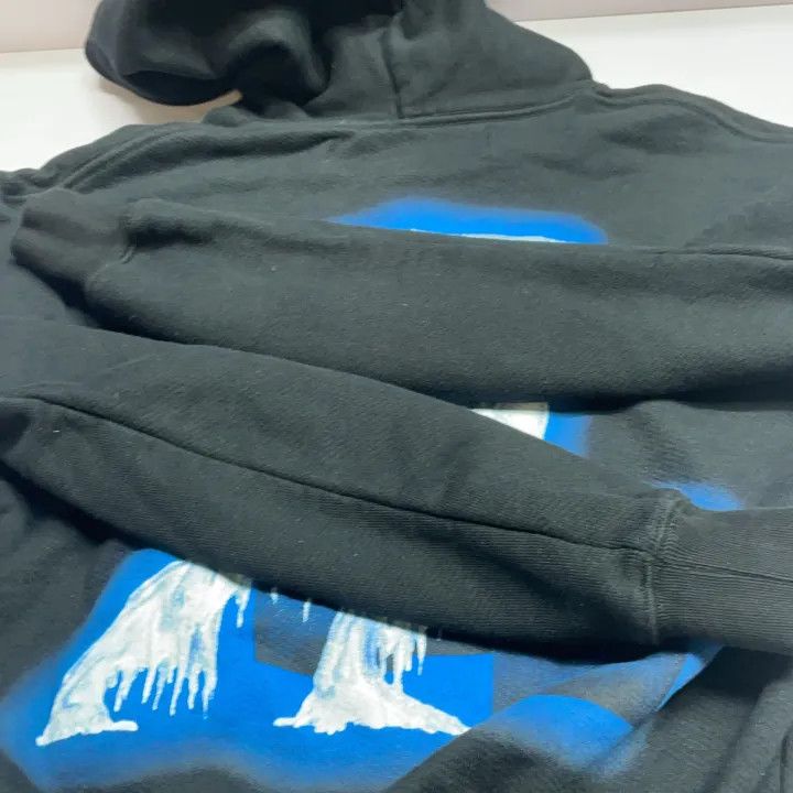 Off-White Off-White Black Loose-Fit Hoodie with Print 0079 Size US XXS / EU 40 - 10 Thumbnail