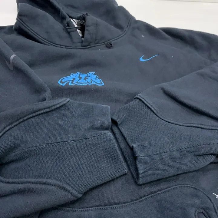 Off-White Nike x OFF-WHITE Black Logo Hoodie 0079 Size US XXL / EU 58 / 5 - 8 Thumbnail