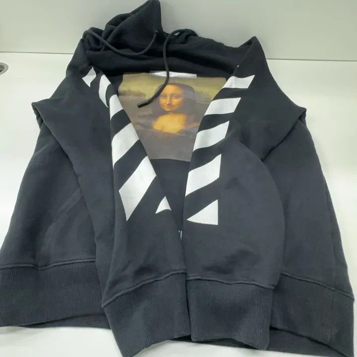 Off-White Off-White Mona Lisa Graphic Hoodie for Men 0079 Size US S / EU 44-46 / 1 - 8 Thumbnail