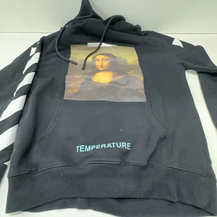 Off-White Off-White Mona Lisa Graphic Hoodie for Men 0079 Size US S / EU 44-46 / 1 - 7 Thumbnail