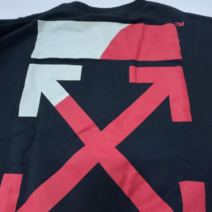 Off-White Off-White SS19 Black Long Sleeve Sweatshirt 0079 Size US XXS / EU 40 - 5 Thumbnail