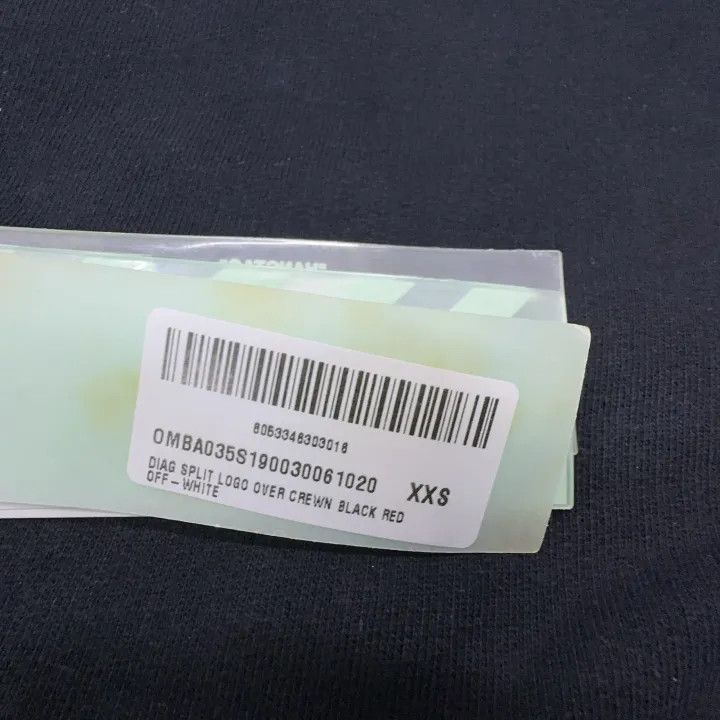 Off-White Off-White SS19 Black Long Sleeve Sweatshirt 0079 Size US XXS / EU 40 - 3 Thumbnail