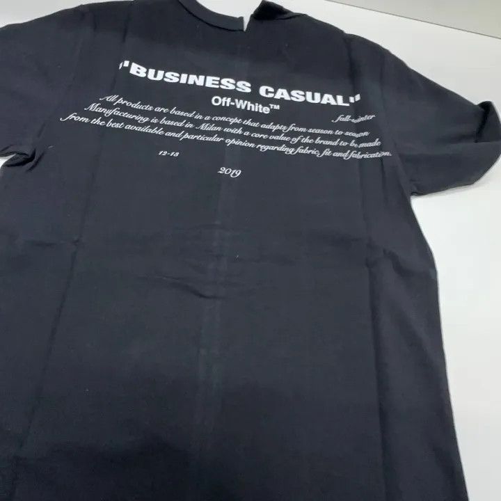 Off-White OFF-WHITE Black Graphic Tee with Face Print 0079 Size US XXS / EU 40 - 5 Thumbnail