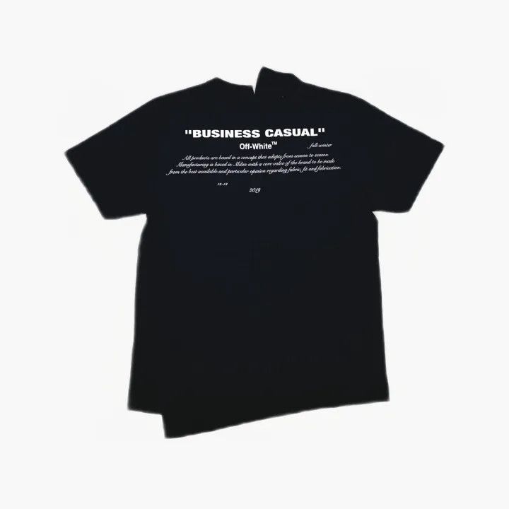 Off-White Off-White Graphic Face Print Black T-shirt 0079 Size US S / EU 44-46 / 1 - 3 Thumbnail