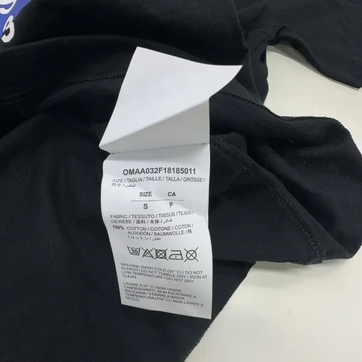 Off-White Off-White Graphic Face Print Black T-shirt 0079 Size US S / EU 44-46 / 1 - 4 Thumbnail