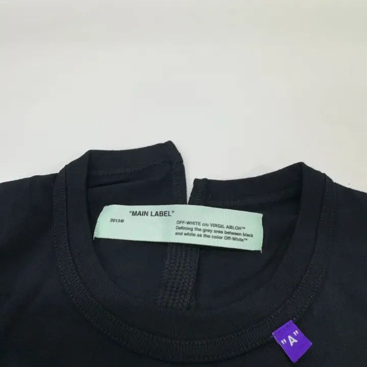Off-White Off-White Graphic Face Print Black T-shirt 0079 Size US S / EU 44-46 / 1 - 6 Thumbnail