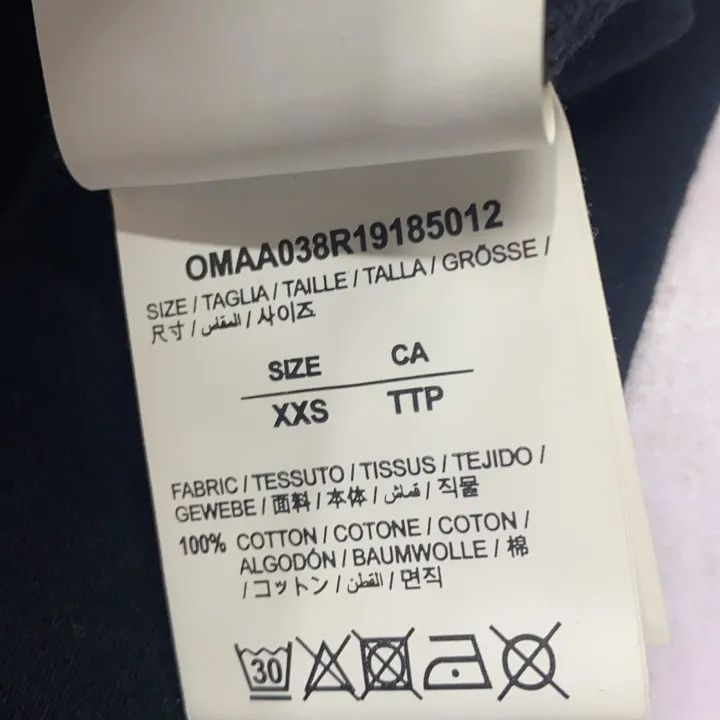 Off-White Off-White Artistic Arrow Graphic Black T-Shirt 0079 Size US XXS / EU 40 - 4 Thumbnail