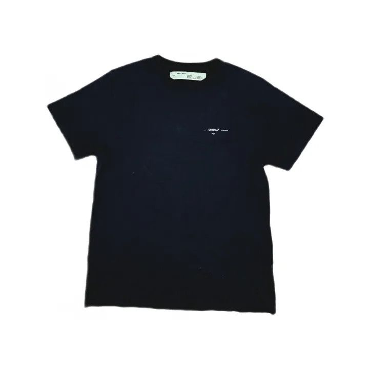 Off-White Off-White Artistic Arrow Graphic Black T-Shirt 0079 Size US XXS / EU 40 - 2 Thumbnail