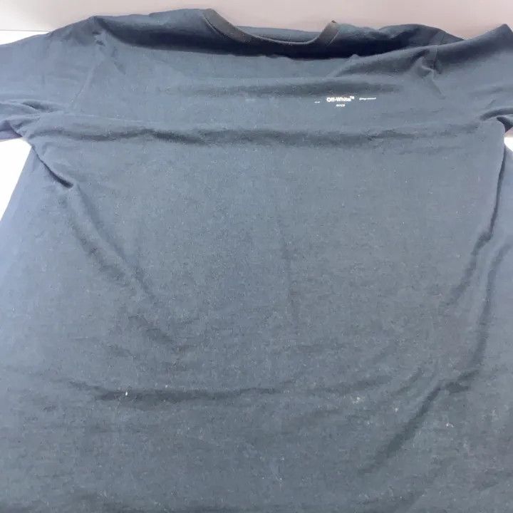 Off-White Off-White Artistic Arrow Graphic Black T-Shirt 0079 Size US XXS / EU 40 - 11 Thumbnail