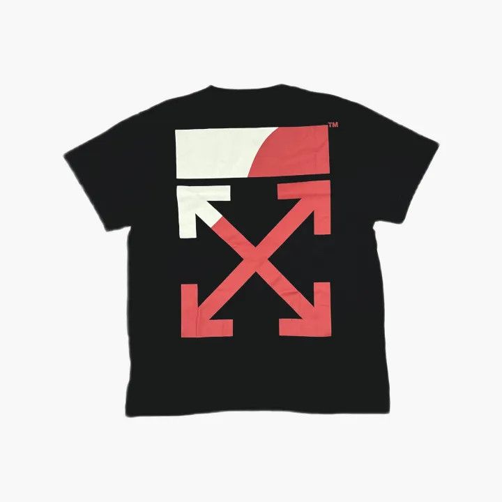 Off-White Off-White Black Arrow Print Short Sleeve T-Shirt 0079 Size US XXS / EU 40 - 3 Thumbnail