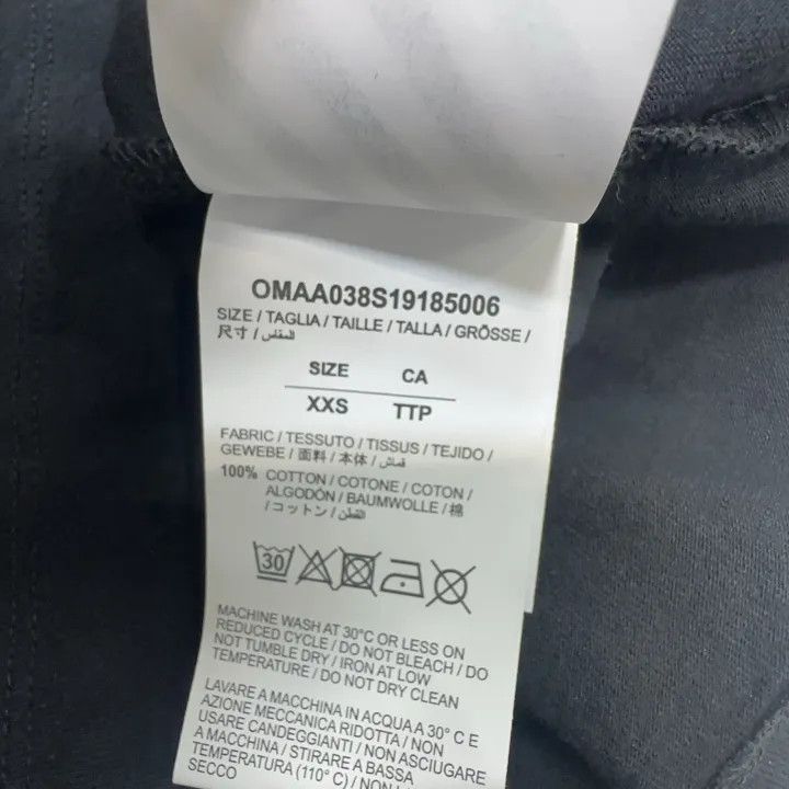 Off-White Off-White Black Arrow Print Short Sleeve T-Shirt 0079 Size US XXS / EU 40 - 5 Thumbnail