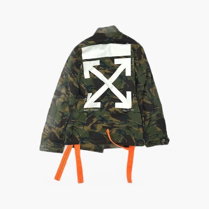 Off-White Off-White Camouflage Arrow Print Jacket 0079 Size US XS / EU 42 / 0 - 3 Thumbnail