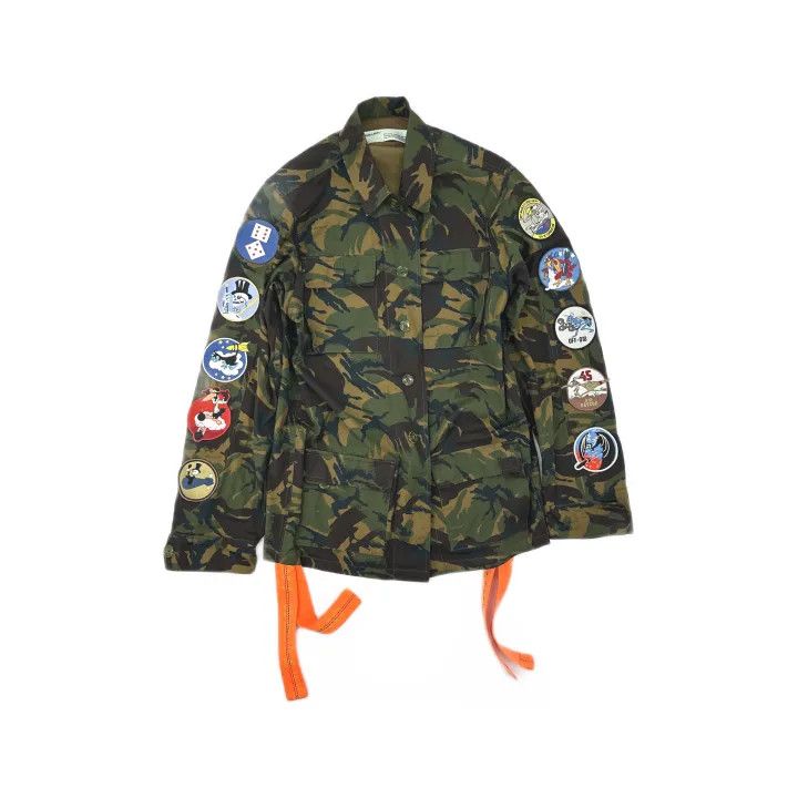 Off-White Off-White Camouflage Arrow Print Jacket 0079 Size US XS / EU 42 / 0 - 2 Thumbnail