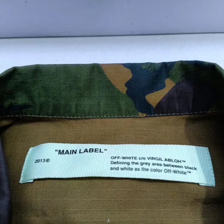 Off-White Off-White Camouflage Arrow Print Jacket 0079 Size US XS / EU 42 / 0 - 4 Thumbnail