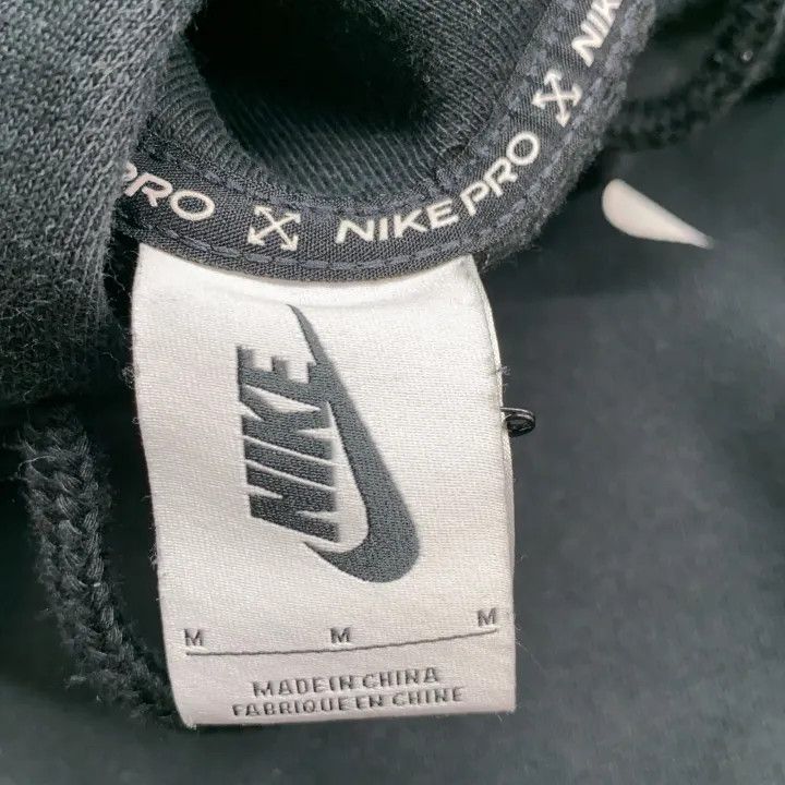 Off-White Nike x OFF-WHITE Black Arrow Hoodie 0079 Size US M / EU 48-50 / 2 - 5 Thumbnail