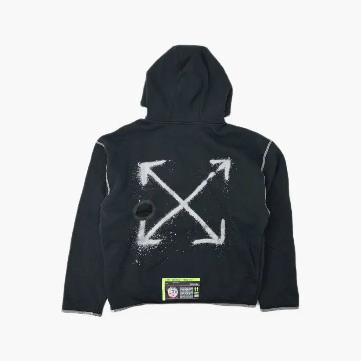 Off-White Nike x OFF-WHITE Black Arrow Hoodie 0079 Size US M / EU 48-50 / 2 - 3 Thumbnail